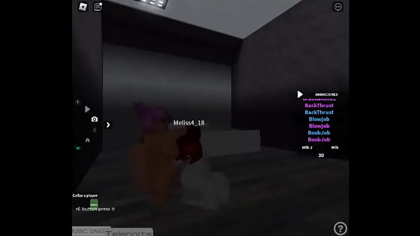 Follando a mi novia en Roblox