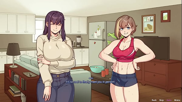 Benefitship | Big boobs futa and her sexy bestie | hentai gameplay