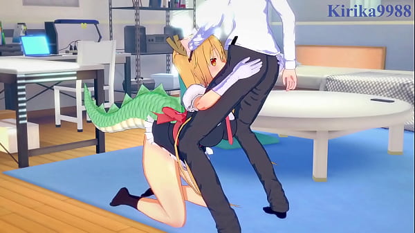 Tohru and Kobayashi intense futanari sex. – Miss Kobayashi’s Dragon Maid Hentai