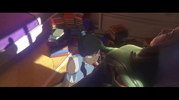 Korra sucking mantis dick in Fortnite