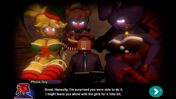 Fap Nights At Frenni’s Night Club [ Extreme Hentai Game PornPlay ] Ep.17 FNAF girls are so sexy in Santa dress outfit